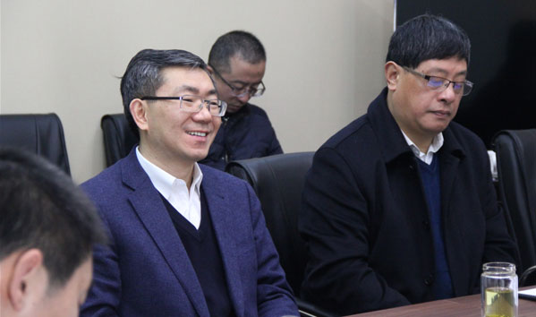 泰州市公安局局长赵建生一行莅临我司调研座谈 - 五行科技股份有限公司